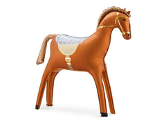 Tan Horse Standing Foil Balloon - Pretty Day