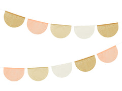 Boho Beige Tissue Paper Garland - Pretty Day