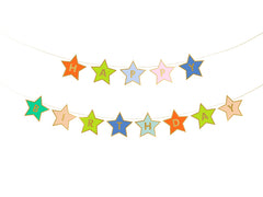 Star Happy Birthday Banner - Pretty Day