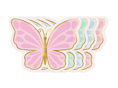 Pastel Butterfly Napkins 12pk. - Pretty Day