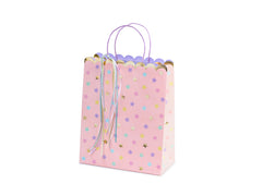 Pink Pastel Stars Gift Bag 1pc. - Pretty Day