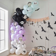 Halloween Balloon Arch Decoration with Halloween Characters - Pretty Day