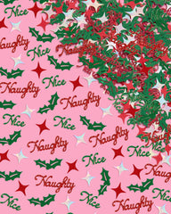 xo, Fetti - Naughty or Nice Confetti - 200 pc confetti, christmas decor - Pretty Day