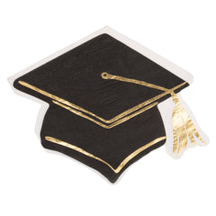 Grad Hat Shaped Napkin Small 18pk.