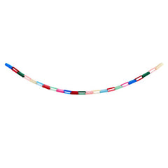 Holiday Bright Velvet Chain Link Garland