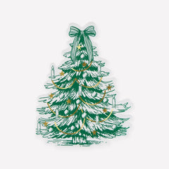 Toile De Jouy Christmas Tree Paper Napkins 16pk.