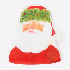 Meri Meri Santa Claus Paper Plates 8pk.