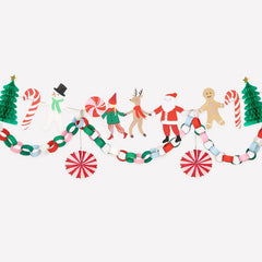 Meri Meri Jolly Christmas Character Garland Set