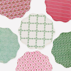 Meri Meri x Molly Mahon Holiday Paper Plates Large 8pk.