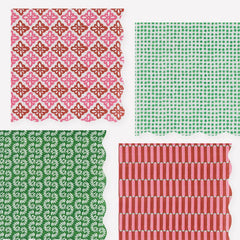 Meri Meri x Molly Mahon Holiday Napkins Large 16pk.