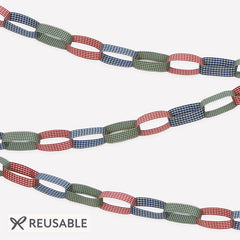 Gingham Chain Link Garland