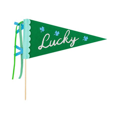 St. Patrick's Day Lucky Felt Pennant
