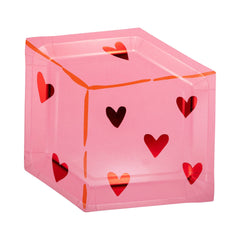 Heart Dice Shaped Plate 8pk.