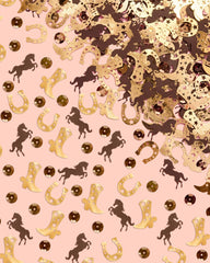 Gold Western Cowgirl Confetti