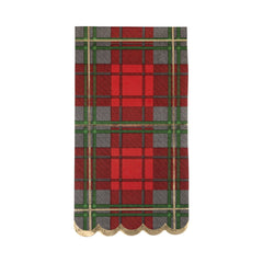 Red Christmas Plaid Dinner Napkin 18pk. - Pretty Day