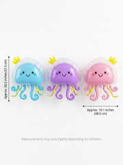 Cute Jellyfish Foil Balloon- Blue 20"