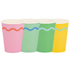 Colorful Birthday Party Cups 8pk. - Pretty Day