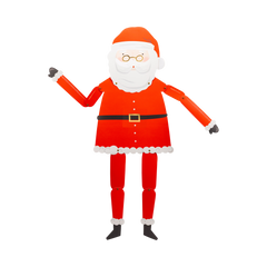 Christmas Hang Up Santa