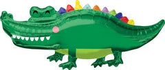 Happy Alligator Jumbo Foil Balloon 42" - Pretty Day