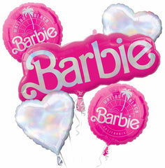 Barbie Balloon Bouquet-5pc S4106 - Pretty Day