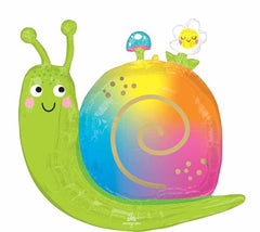 Happy Snail Foil Balloon 27" - Pretty Day