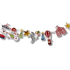 Circus Carnival Banner 8ft. - Pretty Day