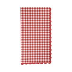 Red Gingham Dinner Napkin 24pk.