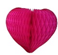 Mini Honeycomb Heart 8" Hot Pink - Pretty Day