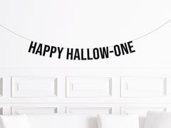 Happy Hallow-one First Birthday Banner - Pretty Day