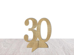 30th Birthday Decorations, 30 Table Decor, Thirty Centerpiece, Tabletop Decoration, Table Sign, Thirtieth Anniversary Party Supplies - Pretty Day