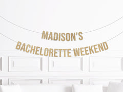 Destination Bachelorette Decorations, Custom Bachelorette Party Banner, Bach Weekend Sign, Personalized Backddrop Decor Customized - Pretty Day