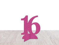 16th Birthday Decorations, Sweet 16 Table Decor, Stand Up Sixteen Centerpiece, Tabletop Decoration, Table Sign, Sweet Sixteen Party Supplies - Pretty Day
