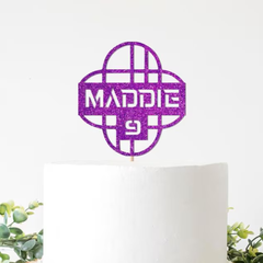 K-Pop Demon Hunter Inspired Cake Topper