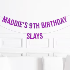 K - Pop Birthday Banner