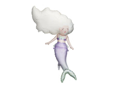 Purple Mermaid Foil Balloon - Pretty Day