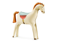 White Horse Standing Foil Balloon - Pretty Day