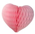 Honeycomb Heart 12" Light Pink - Pretty Day