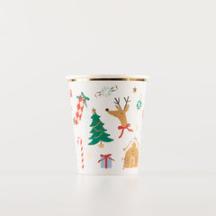 Jolly Christmas Cups 8pk. - Pretty Day