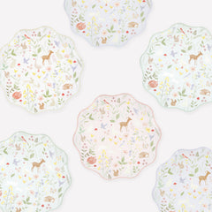 Little Animals Side Plates 8pk.
