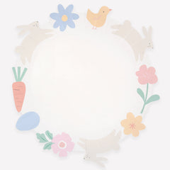 Easter Icons Edged Plates Large 8pk.