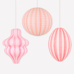 Meri Meri Pink Lanterns 3pk.
