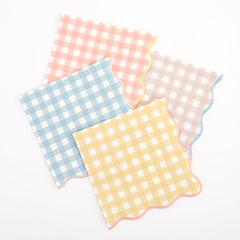 Meri Meri Gingham Paper Napkins Large 20pk.