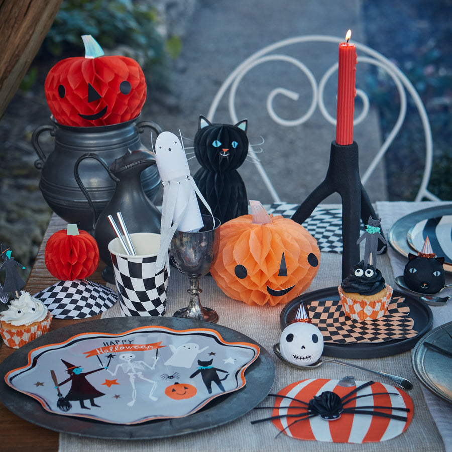 Happy Halloween Paper Plates (x 8) Pretty Day