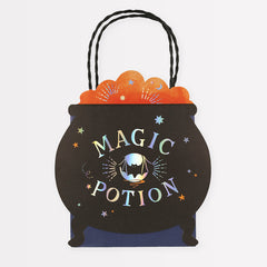 Halloween Cauldron Party Bags (x 8) - Pretty Day