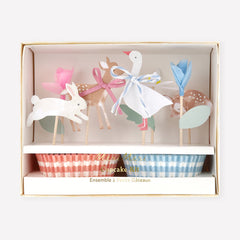 Little Animals Cupcake Kit