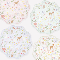 Little Animals Plates Large 8pk.