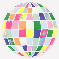 Disco Ball Plates 8pk.