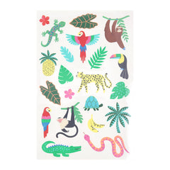 Jungle Jamboree Temporary Tattoos