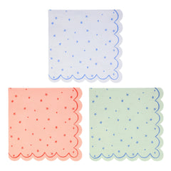 Meri Meri Star Pattern Large Napkins (x 16)