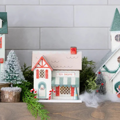 Christmas Village Toy Shop - Pretty Day